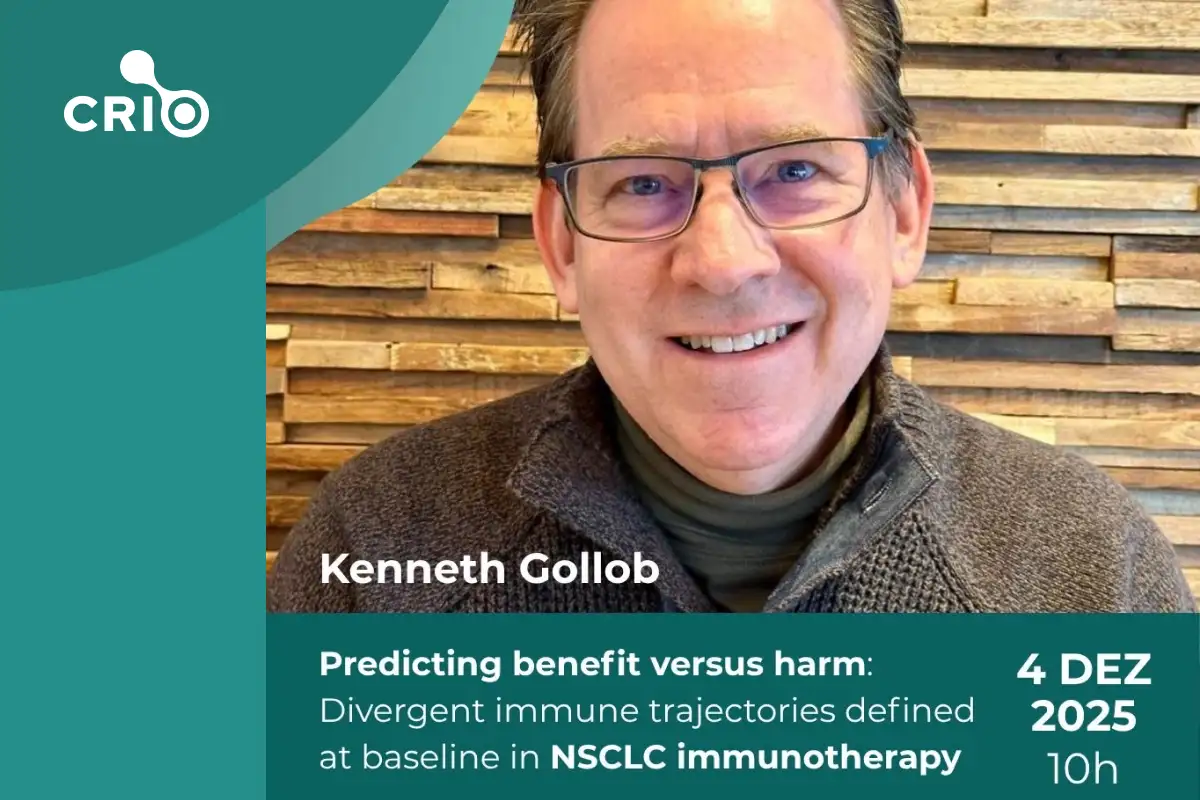 Kenneth Gollob apresenta pesquisa em imunoterapia para NSCLC no III International Meeting in Oncology Research